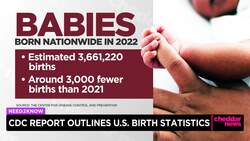 CDC Report Outlines U.S. Birth Statistics News Clip