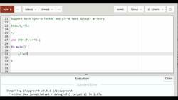 Rust Programming 2023 - A Comprehensive Course for Beginners - Reader and Writer Types in Rust â€“ Opening the File Instructional Video