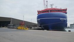 Global supply chain shortages impact Felixstowe Port in the UK as they turn ships away unable to unload News Clip