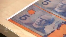 Counterfeiters perplexed by Canada's plastic money News Clip