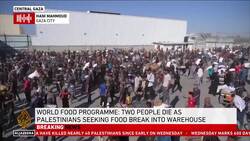 Gaza hunger crisis: Two dead after people break into WFP warehouse in search of food News Clip