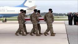 Soldiers Killed in Kabul Brought Home to U.S. News Clip