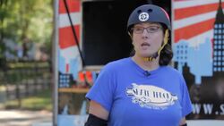 How to Stop Smoothly on Roller Skates Instructional Video