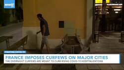 France Sets Curfews In Paris, Other Major Cities To Stop COVID Surge News Clip