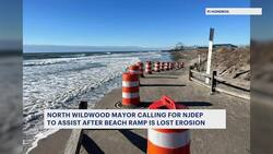 North Wildwood mayor calls on NJDEP for emergency assistance to replenish beach News Clip