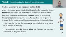 Una enfermera importante: indefinite adjectives (otro, mismo, cada, todo) Instructional Video