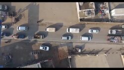 CLEAN : Syrians flee in mass uptick in bombardment on southern Idlib News Clip