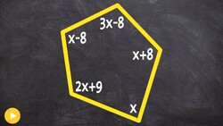 Find the measure of x given interior angles of a pentagon Instructional Video