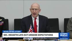 Hegseth rules out Ukraine NATO membership, says security is Europe's obligation News Clip