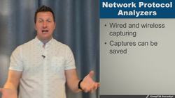 CompTIA Security+ Certification SY0-601: The Total Course - Network Protocol Analyzers Instructional Video