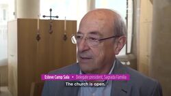 Sagrada Familia's dilemma: Honouring faithful worshipers amidst a sea of tourists News Clip