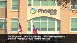 Jimmy Carter hospitalized for infection News Clip