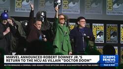 Robert Downey Jr. is returning to Marvel's 'Avengers' films, but not as Iron Man News Clip