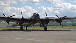Second World War planes fly over Dublin as part of Irish Air Corps Veterans Day News Clip