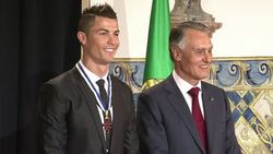 CLEAN : Ronaldo honoured by Portuguese President News Clip