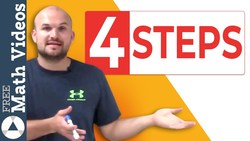 How to solve a multi step equation with a variable on the same side Instructional Video