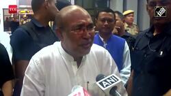 Met HM Amit Shah to take advice regarding normalcy in Manipur: CM N Biren Singh News Clip