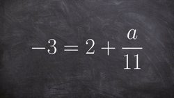 How to use steps to solve for two step equations Instructional Video