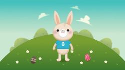 Hop Hop Little Bunny | Kids Song | The Kiboomers | Easter Songs | Easter Bunny | Children Instructional Video