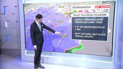 STORM WATCH: Chilly today; light snow showers move in tonight and Saturday News Clip