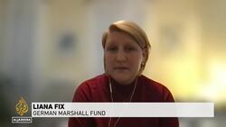 Ukraine tension on table as German new chancellor visits White House News Clip