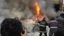 CLEAN : 4 dead in Beirut blast claimed by Qaeda gr News Clip