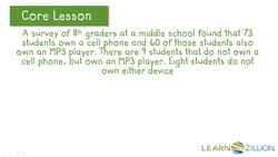 Organizing Data with A Two-Way Table Instructional Video