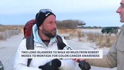 2 Long Islanders walking 80 miles for colorectal cancer awareness Instructional Video