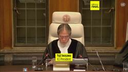 ICJ says that Israel must allow UN humanitarian aid agency work in Gaza News Clip