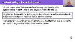 Exploring a fictional mystery in the Victorian era Instructional Video