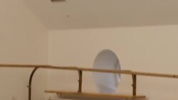 Cast members of the Nutcracker practising News Clip