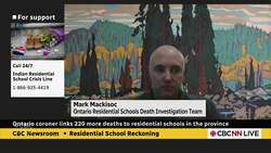 Ontario coroner links 220 more deaths to residential schools in the province News Clip