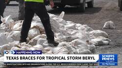 Texas braces for Tropical Storm Beryl News Clip