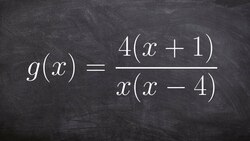 Learn how to find the asymptotes of a rational function Instructional Video