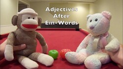 #17 Adjectives After Ein-Words (GwP2) - Deutsch lernen Instructional Video