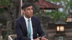 Interview with Rishi Sunak at the G20 Summit News Clip