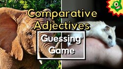 Comparative Adjectives Game | ESL Guessing Game Instructional Video