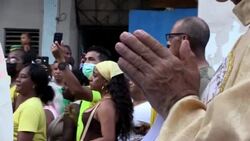 CLEAN : Cubans ask patron saint and orishas for help amid economic crisis News Clip