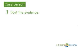Choosing the Right Answer: Weighing the Evidence Instructional Video