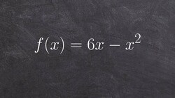 Standard form to vertex form of a quadratic Instructional Video