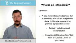 Infomercial Instructional Video