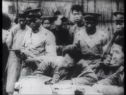 Civil War in China, 1927 Stock Footage
