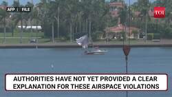 U.S. Scrambles F-16s As Three Civilian Planes Breach Restricted Airspace Over Trump’s Mar-a-lago News Clip