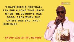 NFL Honors: Bill Belichick’s Girlfriend’s Jaw DROPS at Snoop Dogg’s Age Joke | WATCH Her Reaction News Clip