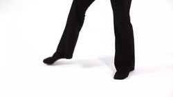 How to Do the Ball Change Cross Jazz Dance Move Instructional Video