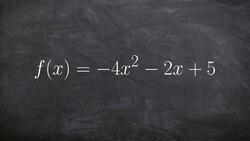 How to write the end behavior of a polynomial Instructional Video
