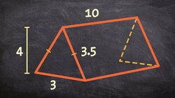 How to find the volume or a triangular prism Instructional Video