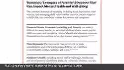 Parental stress is a serious health issue, warns U.S. surgeon general Instructional Video