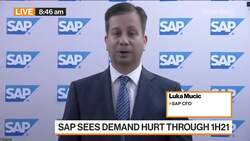 SAP CFO Sees `Challenging' Demand Environment Until Mid-2021 News Clip