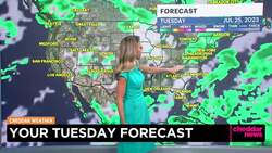 Your Tuesday Weather Forecast for July 25, 2023 News Clip
